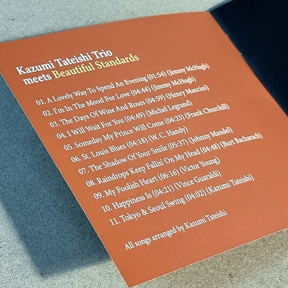 Kazumi Tateishi Trio meets Beautiful Standards(CD)